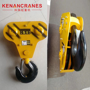 DIN tiêu chuẩn gancho de grua puente 10ton đơn dầm Palăng cần cẩu 360 độ mịn xoay xoay FEM 1m móc đơn - Product Image 5