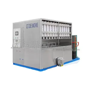 Mesin de fabrique de 3ton de glace en cube en acier inox 304