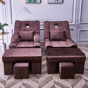 เก้าอี้นวดทำเล็บ Kisen Nail Art Sofa Pedicure Recliner ออลอินวัน พร้อมระบบนวดไฟฟ้า เหมาะสำหรับร้านเสริมสวยและร้านทำเล็บ - Product Image 6