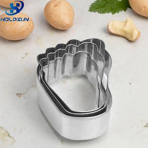 Ensemble de moules à biscuits en forme d'empreinte de bébé en acier inoxydable écologique 3 pièces en gros pour outils de cuisson et de pâtisserie - Product Image 4