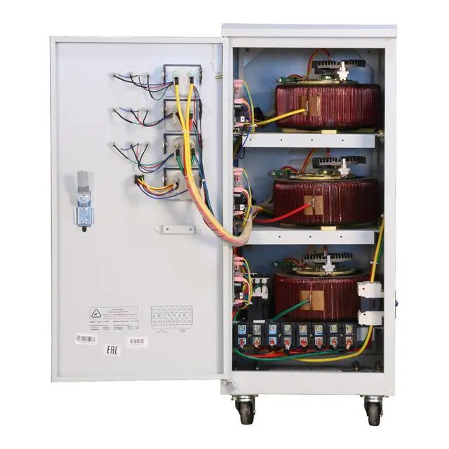 30kva 45Kva 60kva 90kva 380v Three Phase Voltage Automatic Voltage Stabilizers