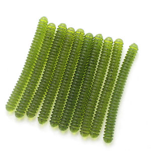 Señuelo de Pesca de PVC Texturizado de Alta Calidad, 9.5cm, 5.5g, Suave, para Pesca de Lubina, Crappie y Minnow en Agua Dulce y Salada - Product Image 1