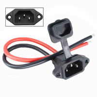 Câble de charge coudé pour véhicule électrique, prise secteur CA, faisceau de câbles, connecteur de batterie au lithium en caoutchouc pour vélo électrique