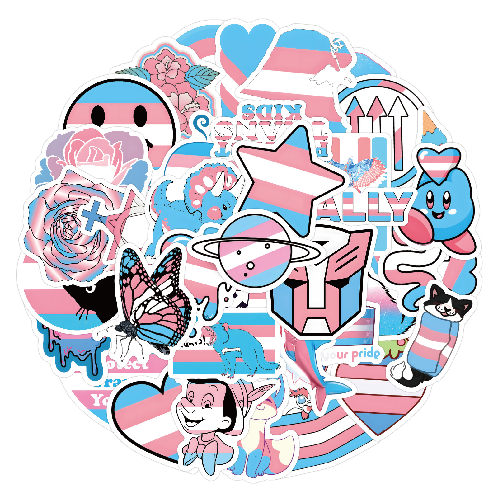 Blanco (pegatina Trans)