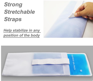 Pak es Gel untuk pemulihan cedera kompres dingin pereda nyeri peradangan sakit kepala Dual-Use paket panas & dingin - Product Image 4