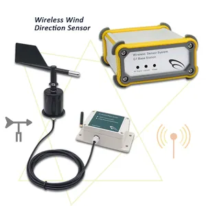 低タービン方向ベーンセンサー風速計ワイヤレス気象ステーション、風向アラームセンサーソフトウェア無料農業