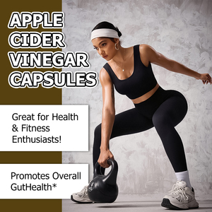 Top Quality Apple Cider <b>Vinegar</b> Capsules Convenient Digestive Support Promotes Steady Energy with Apple Cider 60 Capsules - Product Image 5