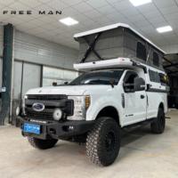 Carcasa de Aluminio Deslizable, Portátil, Ligera e Impermeable para Camioneta, Ideal para Campamentos 4x4 y Viajes Todoterreno