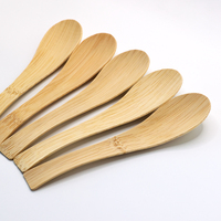 Cuillère en bambou naturel classique, finition mate, biodégradable, réutilisable, qualité alimentaire, sans éclats, pour miel et confiture, directement de l'usine Eco Bamboo