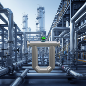 Food Grade Stainless Steel Digital Coriolis <b>Flow</b> <b>Meter</b> 0.2%FS for Air Liquids Batching Control OEM Support for Tanker - Product Image 1