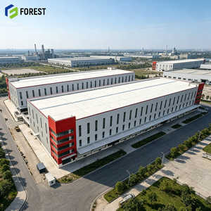 Terminal de Materia Prima para Almacenes de Acero Prefabricados de Grado Industrial, Galvanizados, de Vano Abierto, para Edificios de Fábrica - Product Image 1