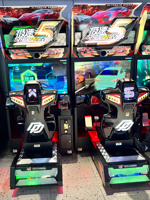 Machine de jeu d'arcade de course à monnayeur Speed Driver 5 en gros, simulateur de conduite automobile 4K HD pour centre de jeux et parc d'attractions
