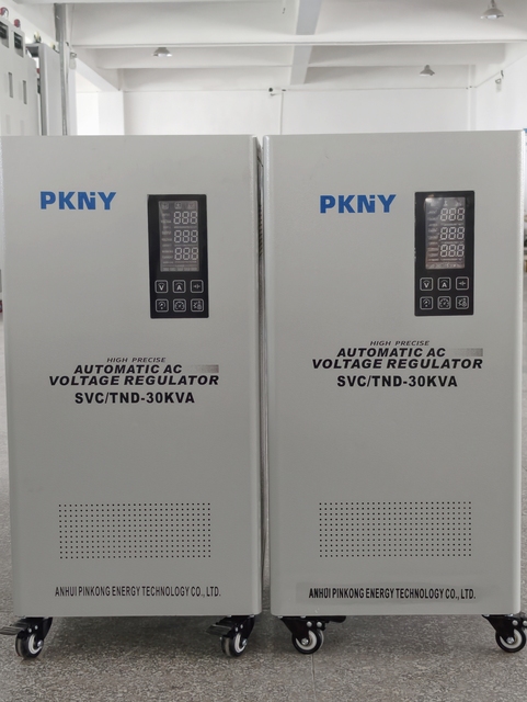 AVR 30kva Single Voltage Stabilizer Precision 3% Ac220v 50/60hz Ce Certified Tnd Automatic Voltage Regulator