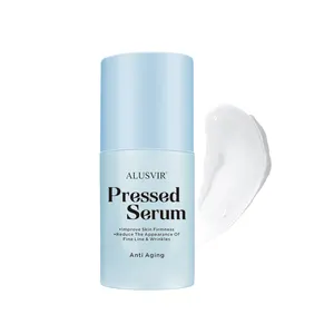 Yeni özel ürün etiketi doğal Retinol kaldırma preslenmiş Serum cilt sıkılaştırma Anti Aging yüz serumu yüz