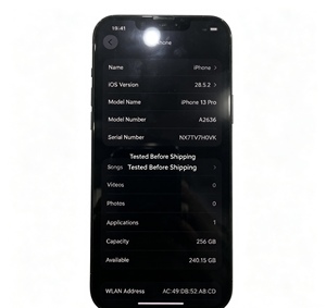 หน้าจอ LCD มือสองสำหรับ iPhone 13 Pro ผ่านการทดสอบแล้ว พร้อมชุดจอแสดงผลและหน้าจอสัมผัส ฟังก์ชั่นครบถ้วน - Product Image 2
