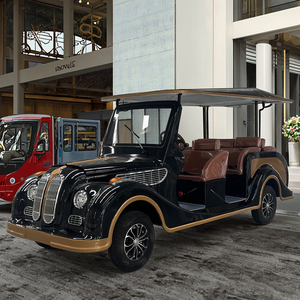 Legittima auto turistica retrò di lusso da 5-14 posti su strada, auto d'epoca d'epoca, auto di accoglienza VIP Club di fascia alta - Product Image 1