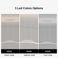 Plafonnier Led Simple et minimaliste au design moderne, luminaire décoratif de plafond, luminaire décoratif de plafond, idéal pour une cuisine, un Restaurant ou un Restaurant