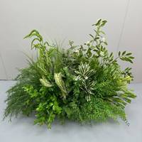 ODIS - Decoración Floral Hecha a Mano para Bodas de Primavera, Orquídeas Cymbidium Artificiales Personalizadas, Camino de Flores Estilo Mori para Bodas