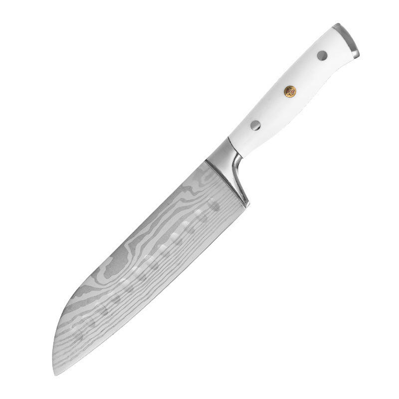 Cuchillo cóncavo del cocinero de 7 pulgadas