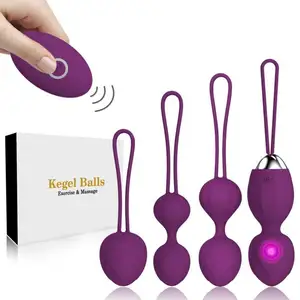 Tik Tok hot selling ball Vagina Kegel exercise Tighten silicone Vagina Massage Balls Love Ball for Women sex toys supplier