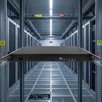 Chasis IPC con Sistema Operativo Windows/Linux, Servidor Gateway de Monitoreo Ambiental Montado en Rack 1U, Gigabit Ethernet, USB
