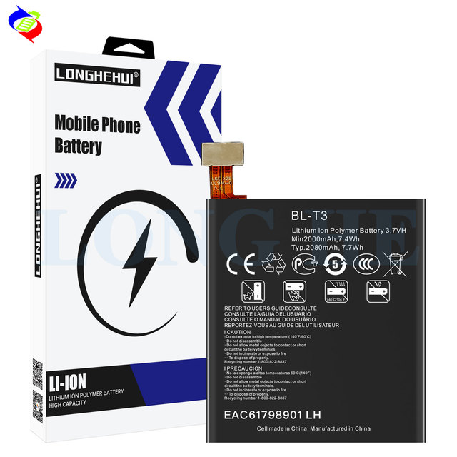 100% Brand New OEM High Quality Mobile Phone Battery BL-T3 for LG Optimus Vu F100L F100S Mobile Phone Battery