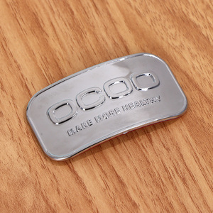 Plaque décorative en plastique personnalisée Xunnuo, forme irrégulière, logo sérigraphié en alliage d'aluminium anodisé pour emblèmes de voiture - Product Image 1