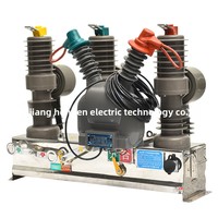 Interruptor de Circuito de Vacío de Alta Tensión Hongyi ZW43-12MHG630 10 KV 50 Hz, Tipo Imán Permanente Inteligente, Varilla Aislante de Montaje Superior