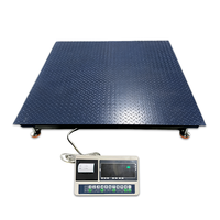 Balance de sol industrielle 0,5-3T, plateforme en acier au carbone, affichage numérique LED/LCD, imprimante thermique intégrée, précision 100g/500g, OEM/ODM