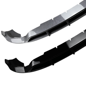 Amp-Z Mercedes-Benz Glc-Class X254 Front Bumper Lip Splitter Piano Black Carbon Fiber Texture 2023+ - Product Image 5