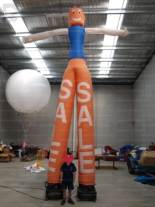 Mannequin publicitaire gonflable géant de 5 m avec logo personnalisé, <span class=keywords><strong>Air</strong></span> Dancer, Sky Dancer, Tube Man, pour exposition, à vendre - Product Image 5