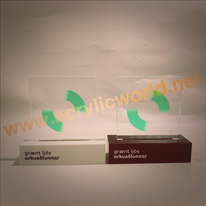 Letrero acrílico con borde iluminado, señal led, 12v - Product Image 5