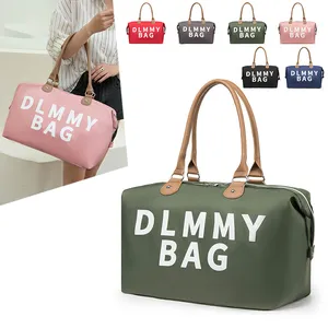 उच्च गुणवत्ता निविड़ अंधकार मम्मी बैग सूखी गीला जुदाई लंगोट बच्चे बैग बड़ी क्षमता अछूता बोतल भंडारण पोर्टेबल डायपर बैग