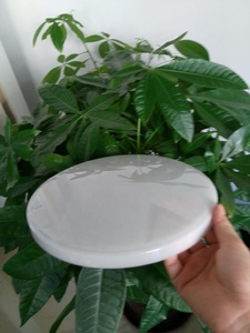 Copertura per Lampada LED Rotonda Fornita dalla Fabbrica, <span class=keywords><strong>Paralume</strong></span> in <span class=keywords><strong>Plastica</strong></span> PMMA Personalizzato con Formatura Sottovuoto, <span class=keywords><strong>Paralume</strong></span> in Acrilico Avorio - Product Image 3