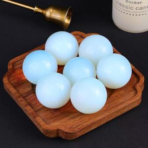 <span class=keywords><strong>Esfera</strong></span> de ópalo de cristal Natural piedra cruda pulida <span class=keywords><strong>cubo</strong></span> tallado a mano para decoración del hogar Idea de regalo de piedra energética para decoración de escritorio - Product Image 2