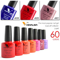 Ensemble VIP Venalisa de 60 couleurs de vernis gel, prix d'usine, marque privée, ensemble de vernis gel pour salon, base coat, top coat, livre de couleurs