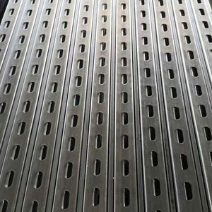 ซัพพลายเออร์รางเหล็กแบบ Strut Channel ขนาด 41*41 มม. ราคา ระบบรองรับแผงโซลาร์เซลล์ - Product Image 3