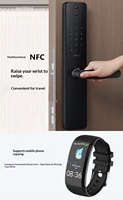 Bracelet intelligent OEM pour tracker sportif multifonctionnel avec comptage des pas très précis et mesure du rythme cardiaque