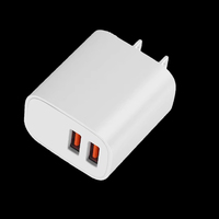 Kabel Data USB dua Port pengisian cepat 20W PD 3.0 kualitas tinggi pasokan langsung dari produsen untuk pengisi daya ponsel Android