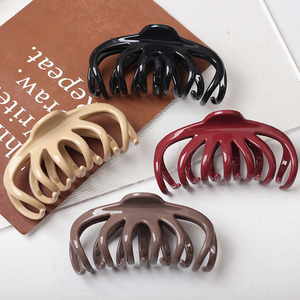 Nuevo Clip para el Cabello de Silicona Suave con Forma de Tiburón, Resistente a Impactos, Protege la Cabeza al Sujetar el Cabello, Clip de Silicona Personalizado - Product Image 3