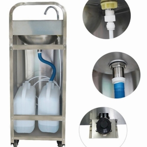 VICTORY KITCHEN Évier de lavage des mains extérieur à pédale en acier inoxydable 201 pour hôpitaux et blocs opératoires, modèle WTRS-4410 Shandong - Product Image 6