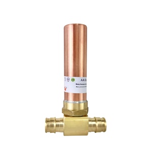 Pararrayos de martillo de agua de tamaño AA de cobre T2 fino de alta calidad de media pulgada F1960 <span class=keywords><strong>Wirsbo</strong></span> Pex Tee sin plomo G o BSP disponible - Product Image 1