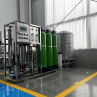 Système d'osmose inverse RO entièrement automatique pour usage médical et hospitalier, préparation d'eau stérile et purifiée, pompe, moteur, garantie 1 an