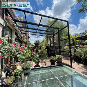 Garantía de calidad de larga vida útil, Sunroom de <span class=keywords><strong>policarbonato</strong></span> retráctil personalizado, recinto de Patio estable fuerte <span class=keywords><strong>para</strong></span> uso en exteriores - Product Image 3