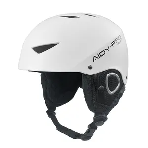OEM helm ski ABS kustom olahraga musim dingin luar ruangan untuk anak dan dewasa Ukuran kustom snowboard snowing helm untuk wanita pria