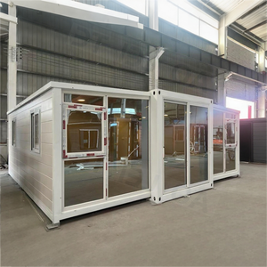 Lusso 30 FT espandibile contenitore pieghevole casa presso il Resort, con pareti di vetro e prestazioni di isolamento eccellenti - Product Image 3