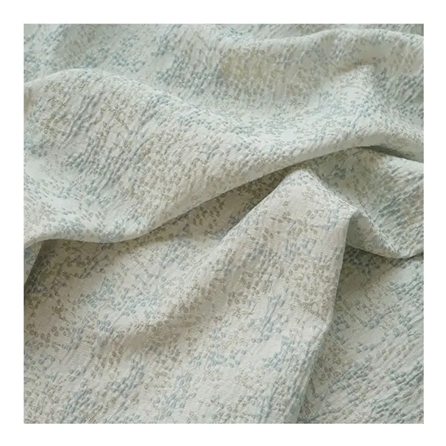 Tessuto in tessuto tessile cinese di alta qualità a buon mercato personalizza tessuto Jacquard per abbigliamento