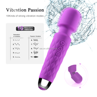 SacKnove Erwachsenen-Vibrator: Leistungsstarker USB-Mini-Vibrator für Vagina und Klitoris, Dildo-Massagegerät, AV-Stab-Vibrator, Sexspielzeug für Frauen