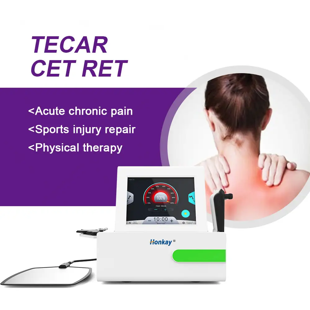 Smart TeCar Customizable multiple handles Physiotherapy CET RET Pain Management Rehabilitation Therapy Supplies Tecar therapy
