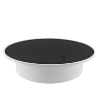 Présentoir rotatif électrique 2 vitesses poids max 4kg plate-forme tourbillonnante à 360 degrés accessoires de prise de vue vidéo photographie